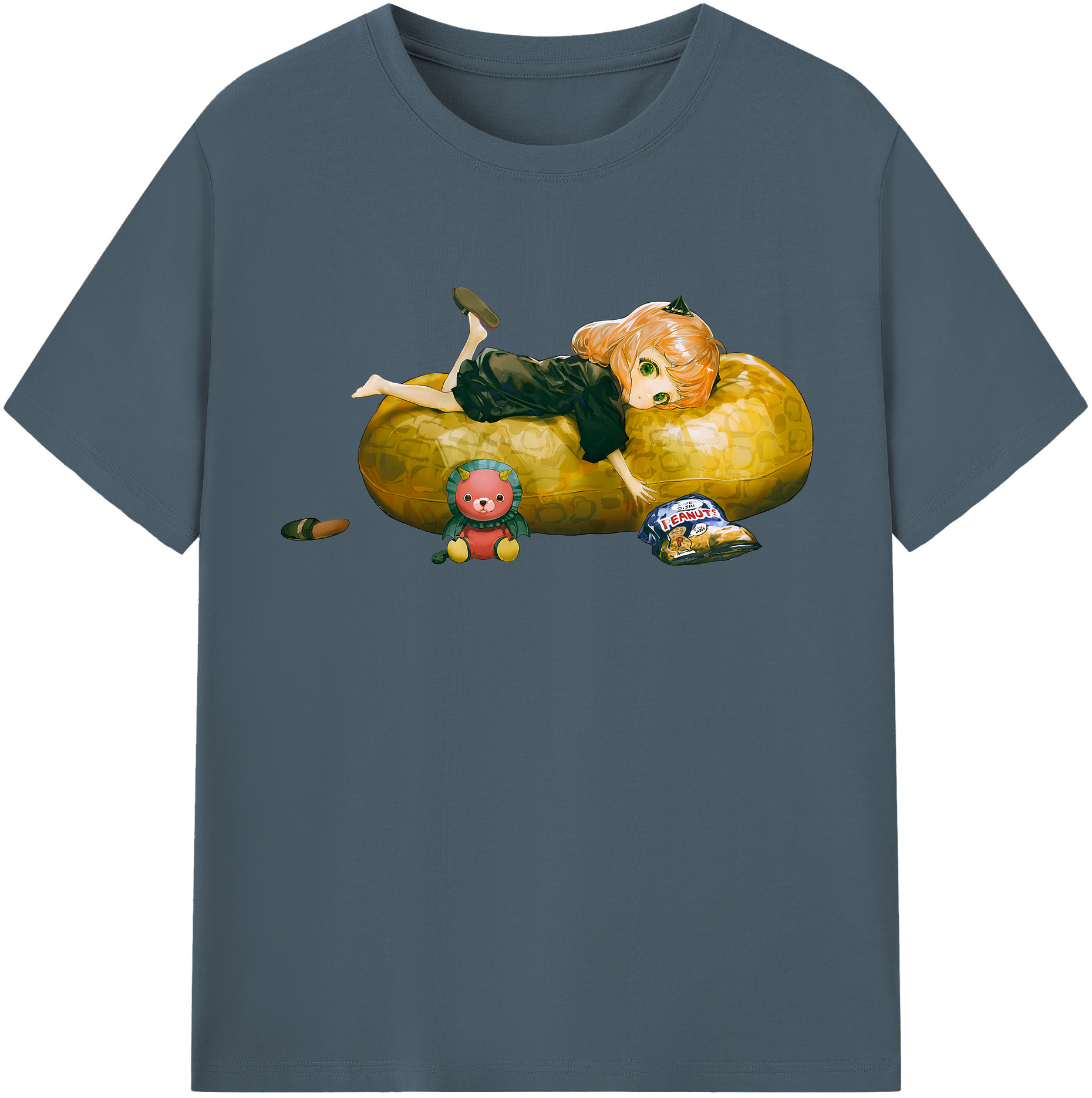 （画像用） SPY×FAMILY间谍家家酒 綿100％半袖Tシャツ（フロントプリント）